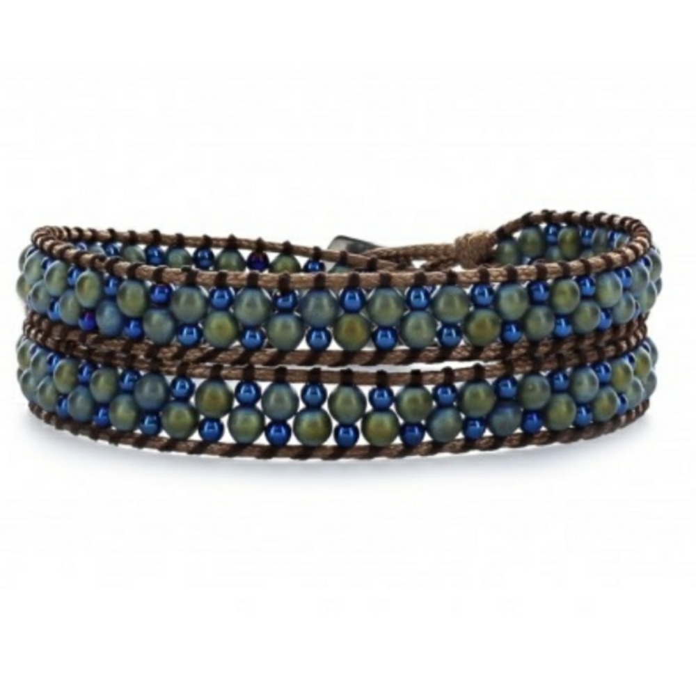 NEW Handmade 2 Wrap Bracelet Choker Katie Soleil